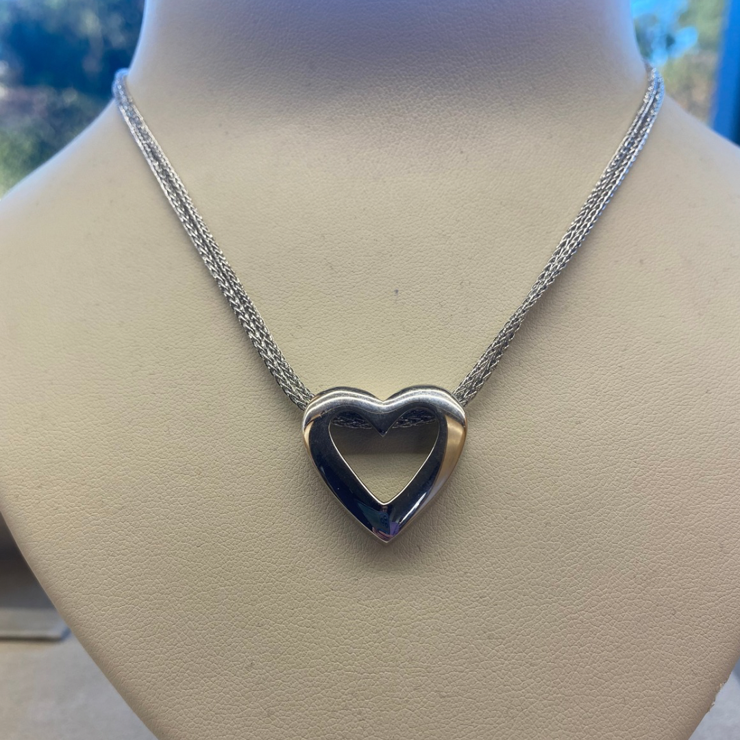 COLLANA CUORE ARG