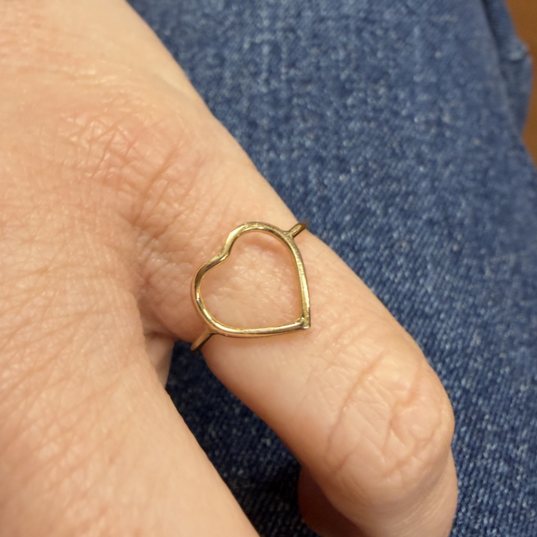 ANELLO ORO CUORE