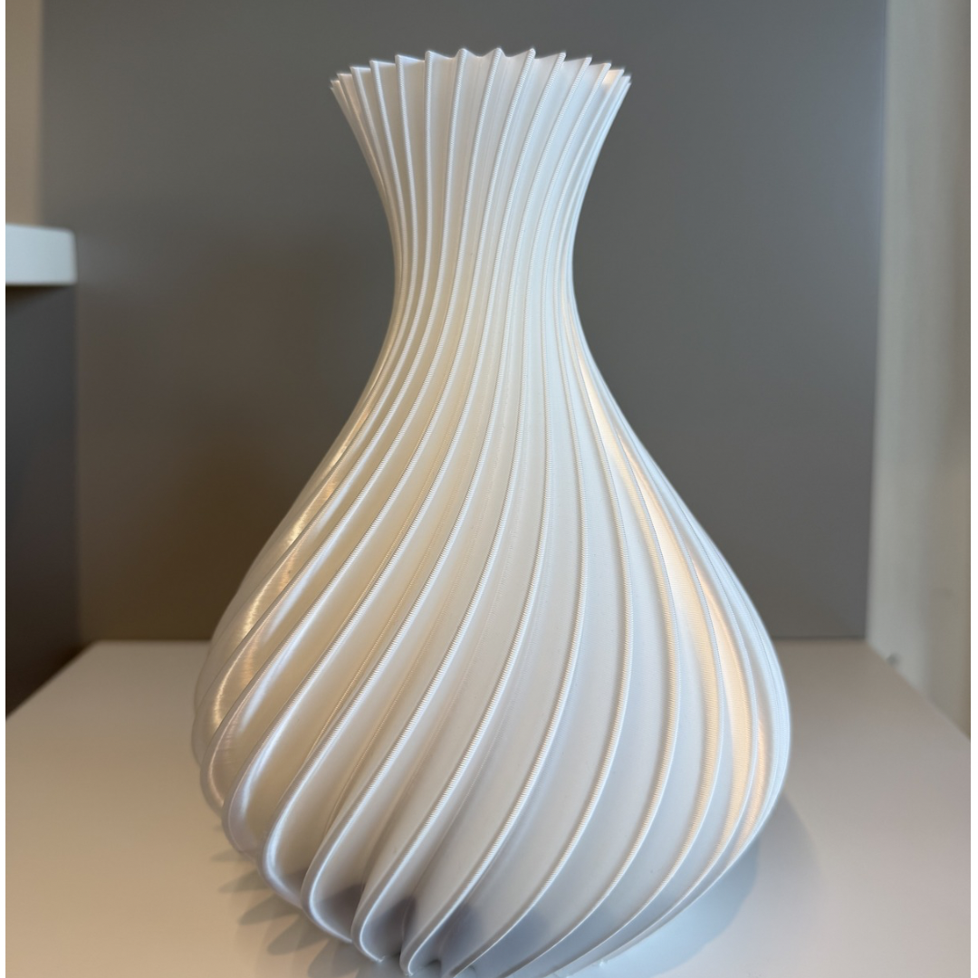 VASO SPIRALE BIANCO
