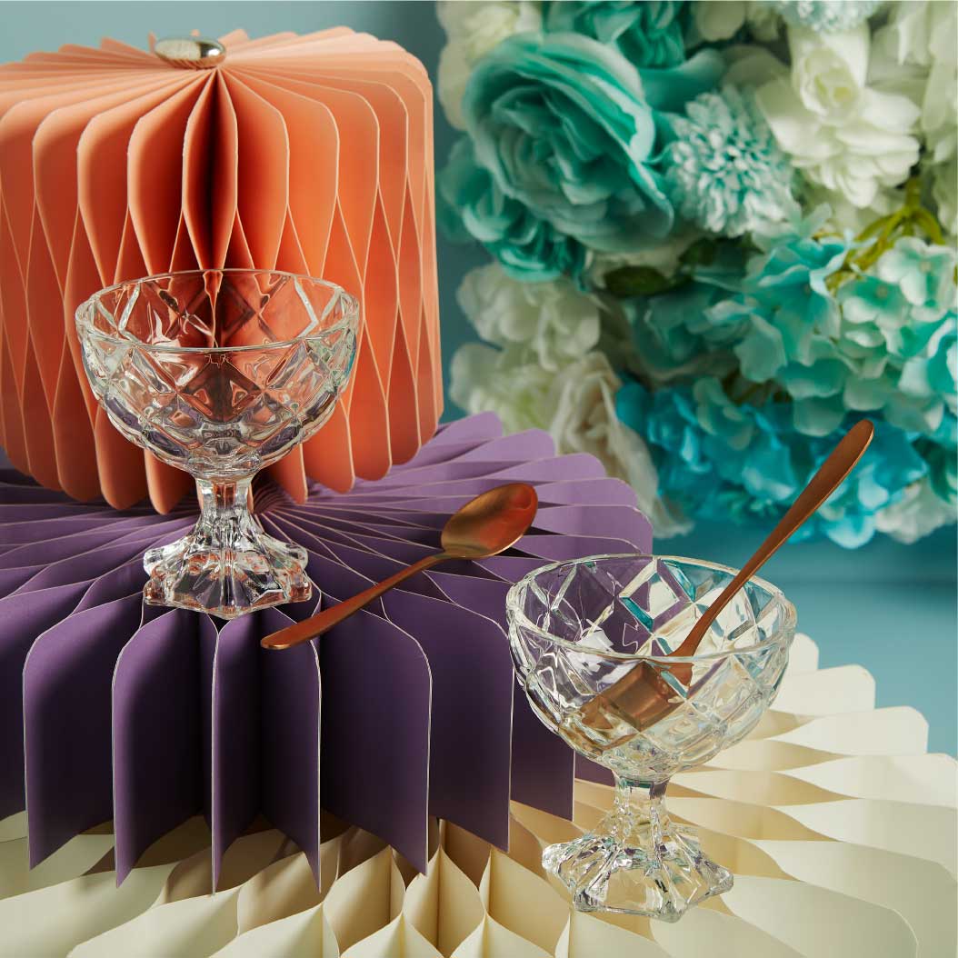 SET CIOTOLE PER GELATO CON CUCCHIAINI