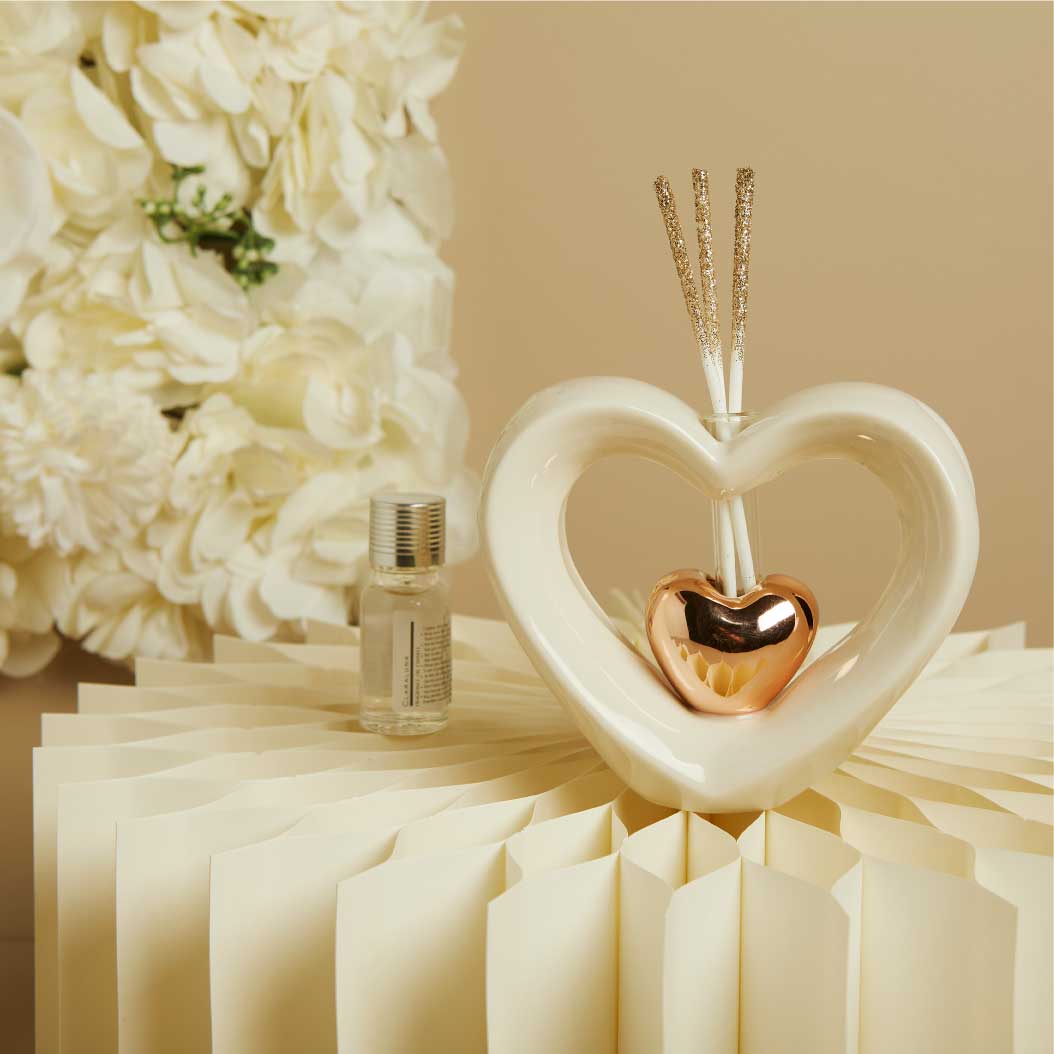 DIFFUSORE CON CUORICINO ROSE’