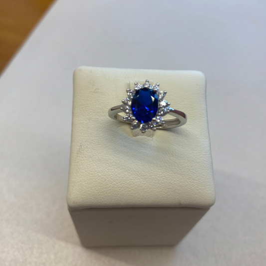 ANELLO KATE BLU