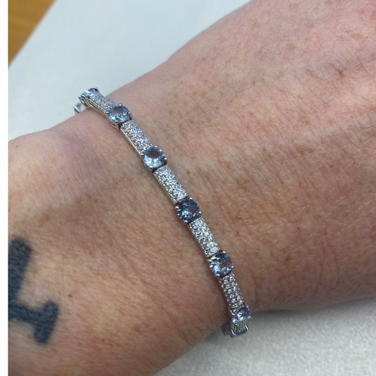 BRACCIALE TENNIS AZZ