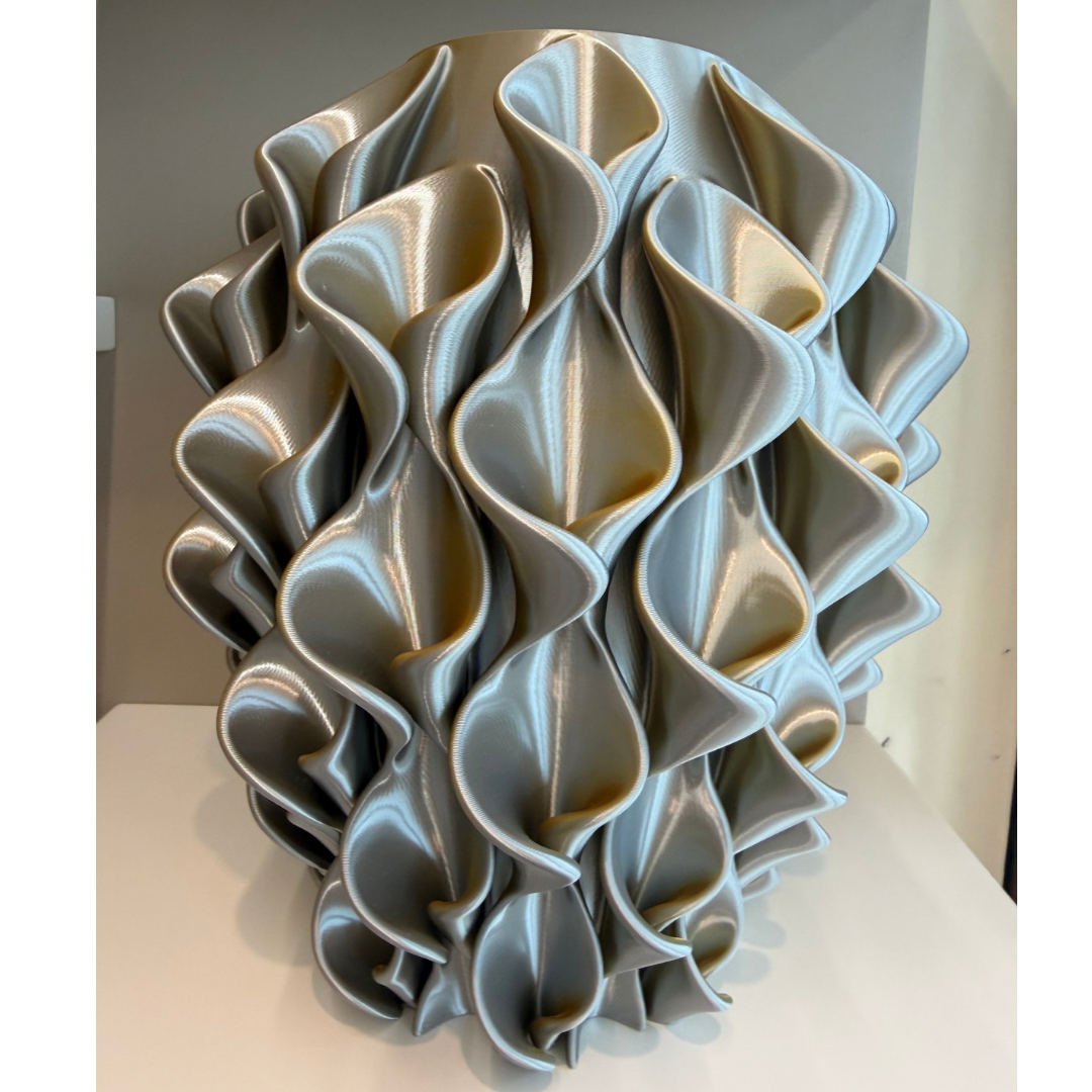 VASO CALLE GRIGIO/ORO