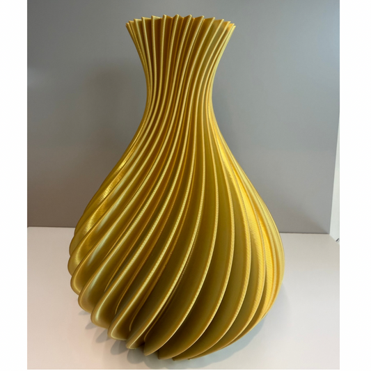 VASO SPIRALE ORO GRANDE