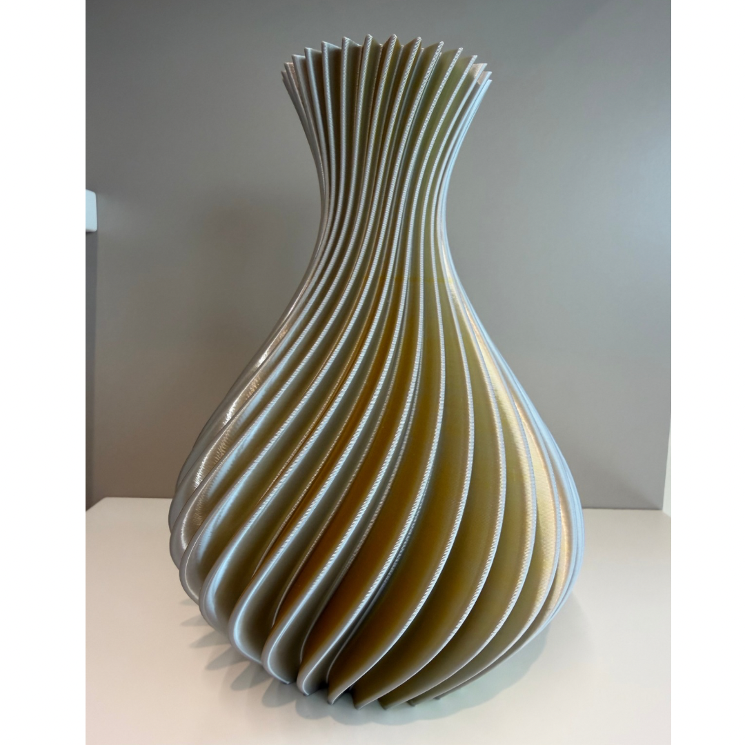 VASO SPIRALE ORO GRANDE