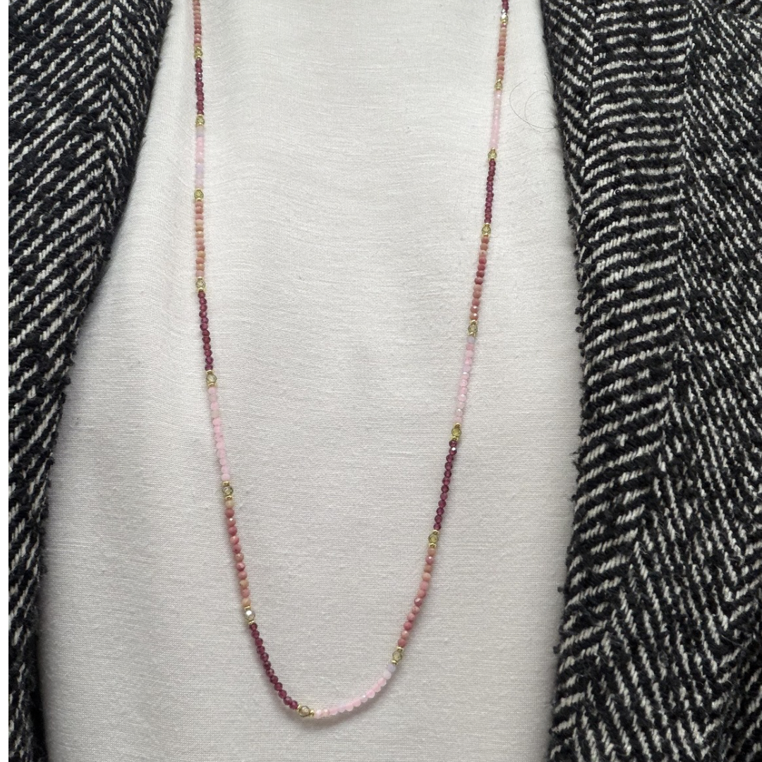 COLLANA LUNGA PIETRINE