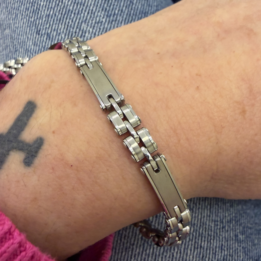 BRACCIALE UOMO ACCIAIO
