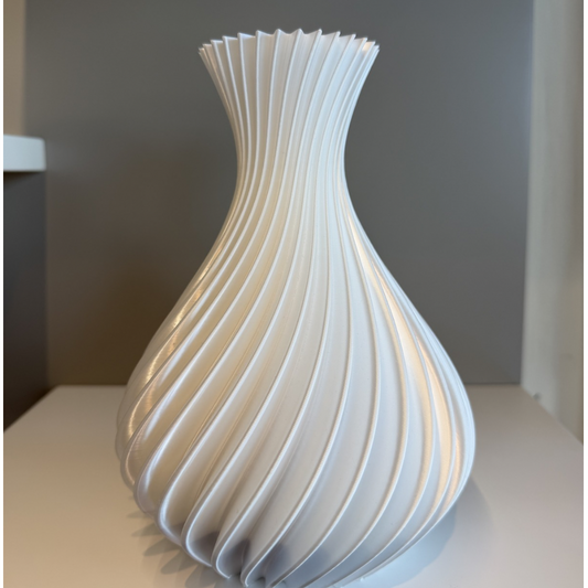 VASO SPIRALE BIANCO