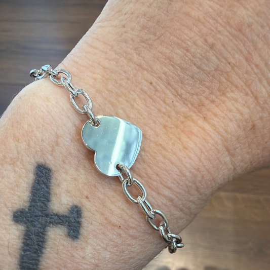 BRACCIALE CUORE CENTRALE DA INCIDERE