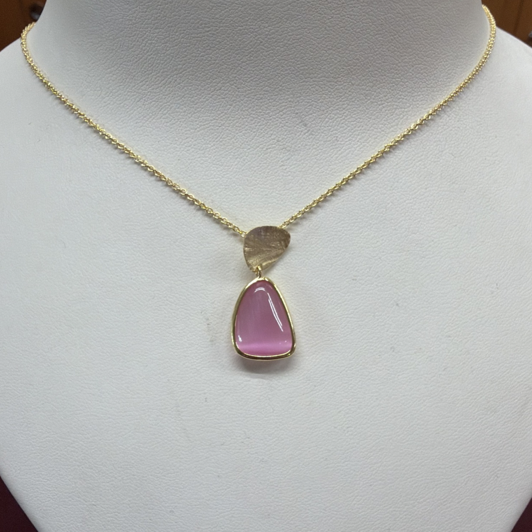SET 3 PEZZI PIETRA ROSA