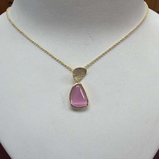 SET 3 PEZZI PIETRA ROSA