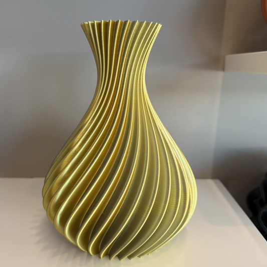 VASO SPIRALE ORO PICCOLO