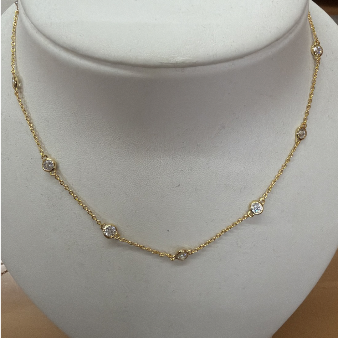 COLLANA CON ZIRCONI