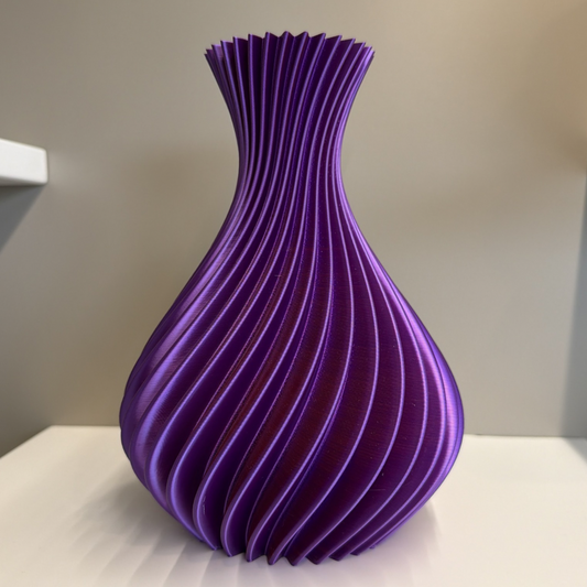 VASO SPIRALE VIOLA P