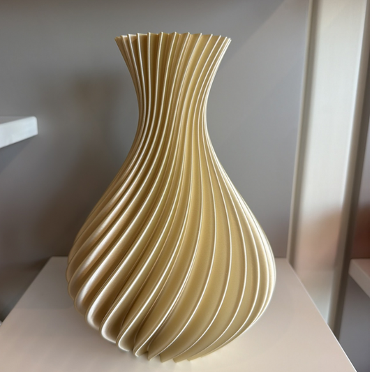 VASO SPIRALE CHAMPAGNE GRANDE