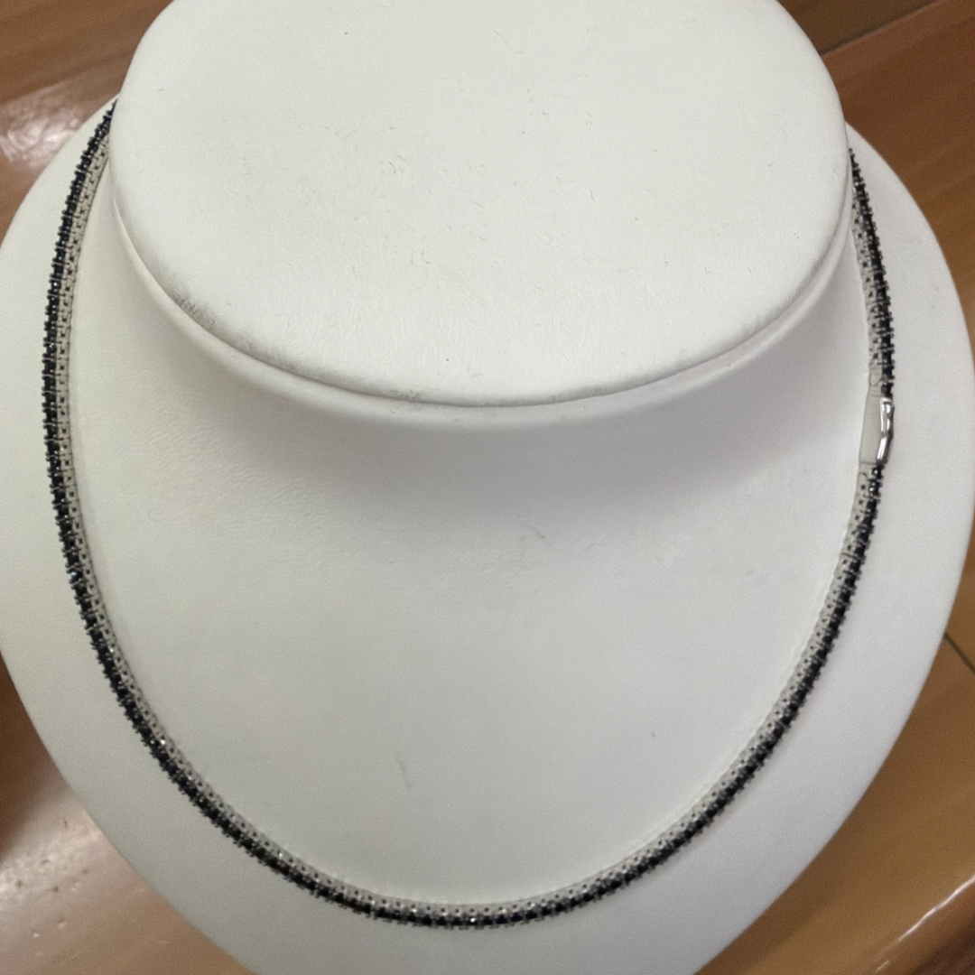 COLLANA TENNIS NERO