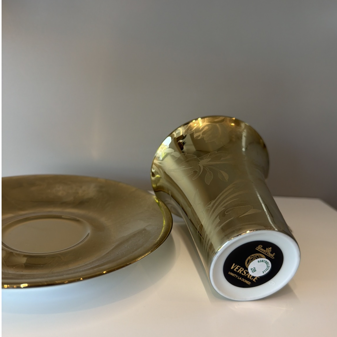 TAZZA VERSACE DORATA