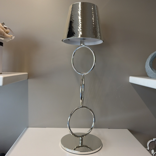 LAMPADA TOUCH ARGENTATA