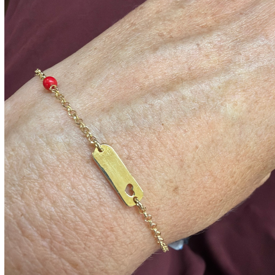 BRACCIALE TARGA BAMBINA