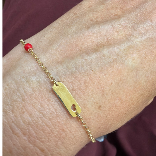 BRACCIALE TARGA BAMBINA