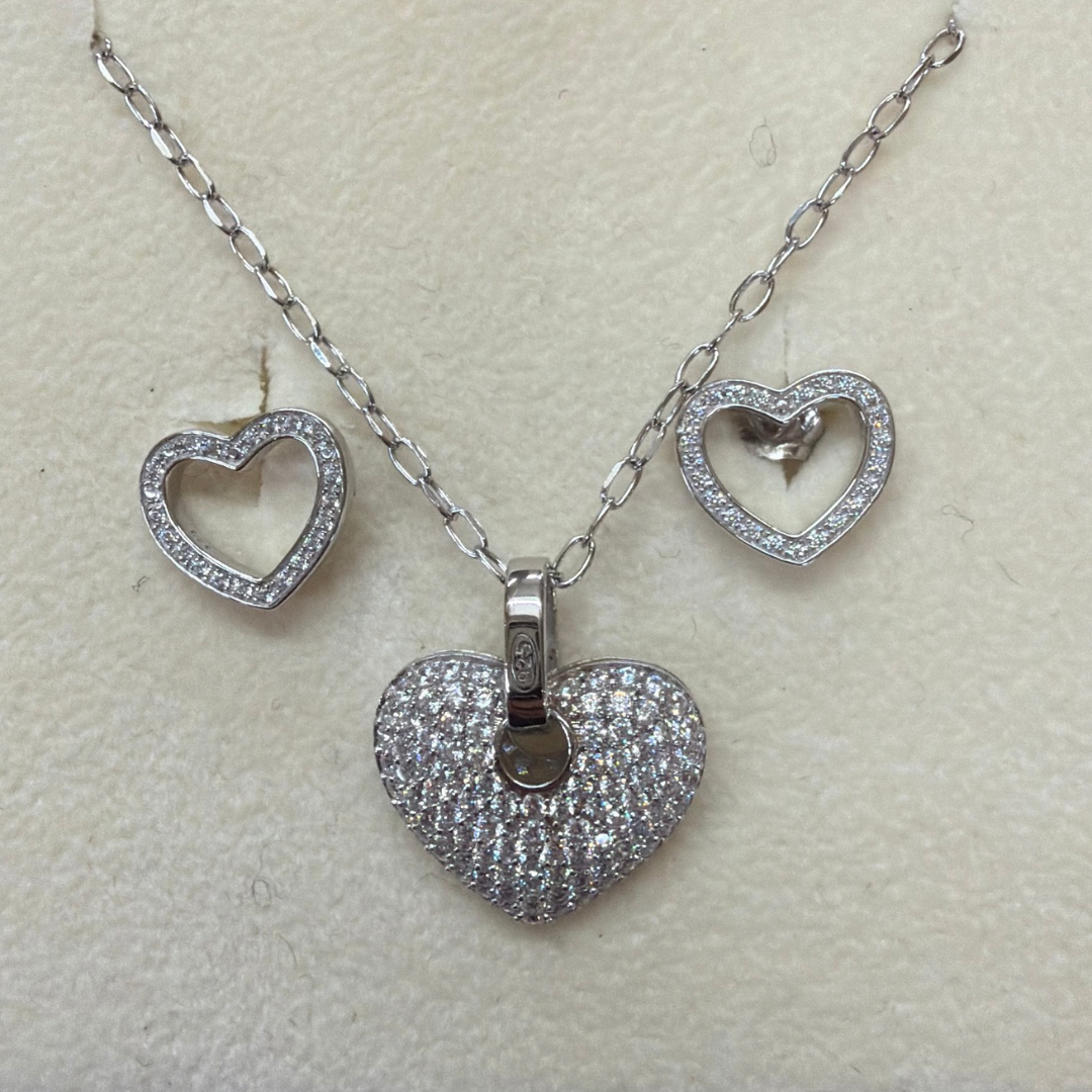 PARURE CUORE PIENO