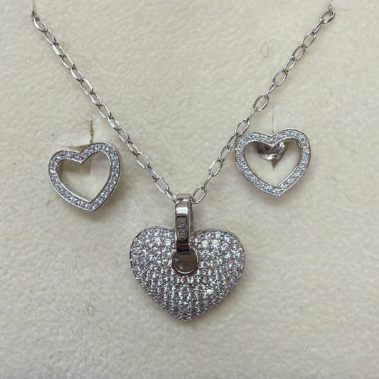 PARURE CUORE PIENO