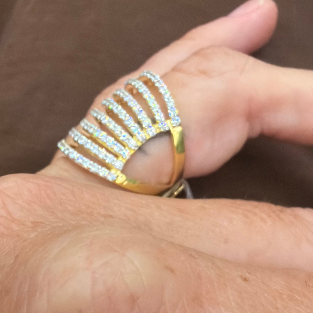 ANELLO MULTIFILO ZIRCONI G