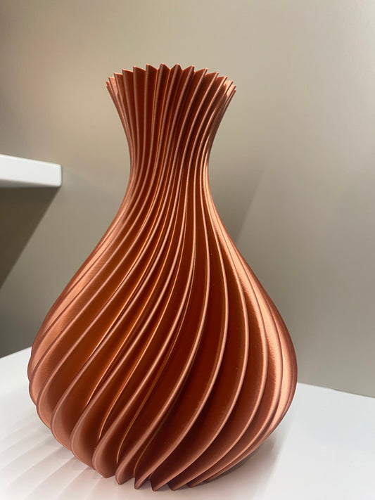 VASO SPIRALE BRONZO PICCOLO