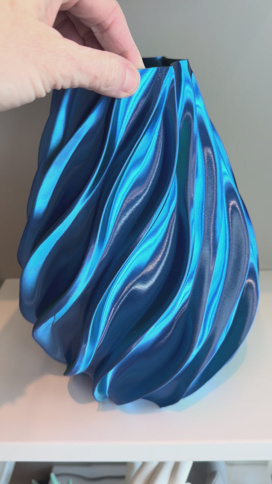 VASO ONDA BLU VERDE G